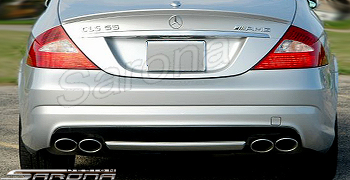 Custom Mercedes CLS Rear Bumper  Sedan (2005 - 2011) - $650.00 (Part #MB-044-RB)